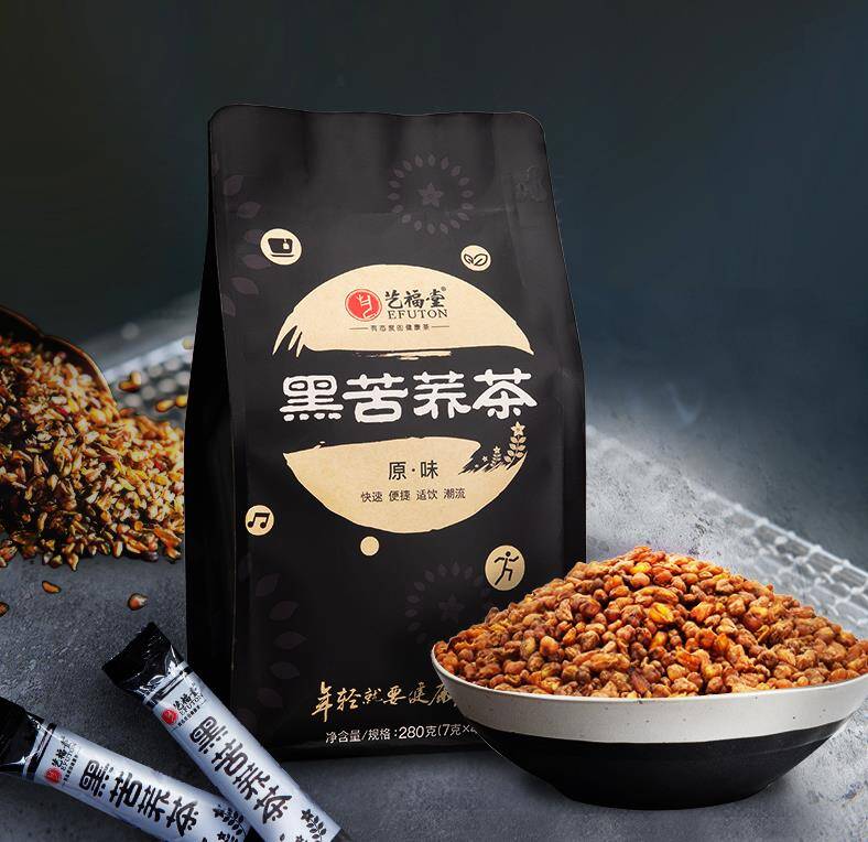 280g Buckwheat Tea Bags Efuton Chinese Natural Organic Flora Herbal Tea Convenient Pack