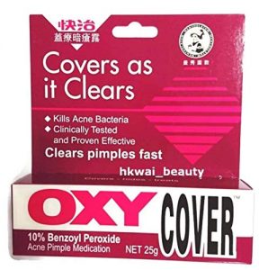 OXY Cover 10% Benzoyl Peroxide Acne Pimple Medication 25g