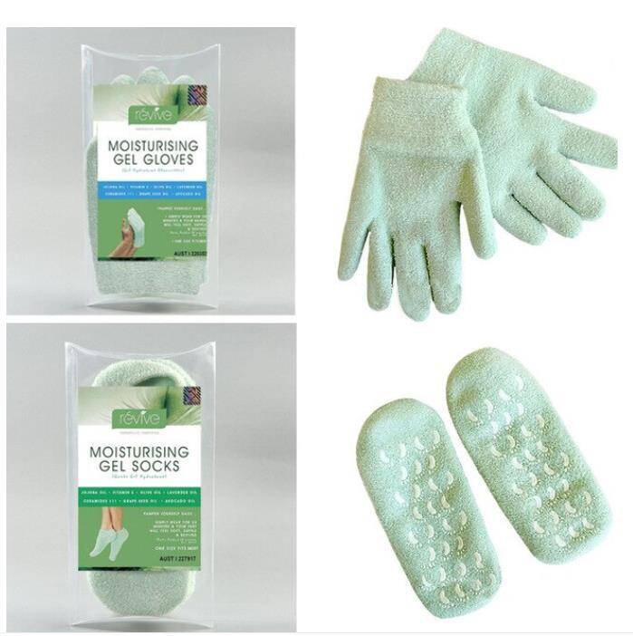 Australia Revive Moisturizing Gel Gloves with essential oil Hand Care Treatment Repair Dry Hard Skin Hand Care Soft Smooth Hands