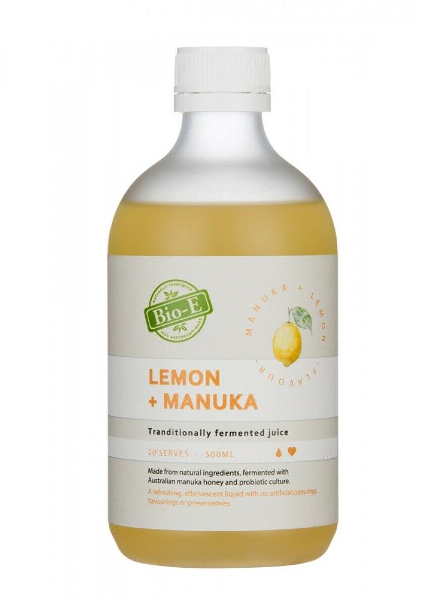 Bio E Ginger Lemon Manuka Juice 500ml
