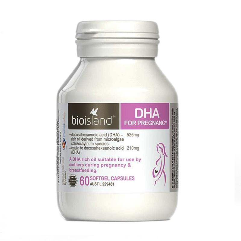 2Bottles Bioisland DHA for Pregnancy 60 Capsules