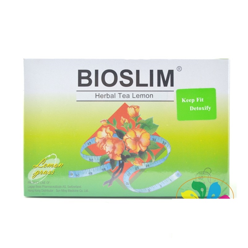 Bioslim Tea - Bio Slim Herbal Tea Bags 30's - Lemon Pack of 2