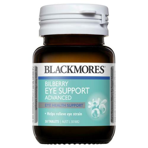 Blackmores Bilberry Eye Support 30 Tablets