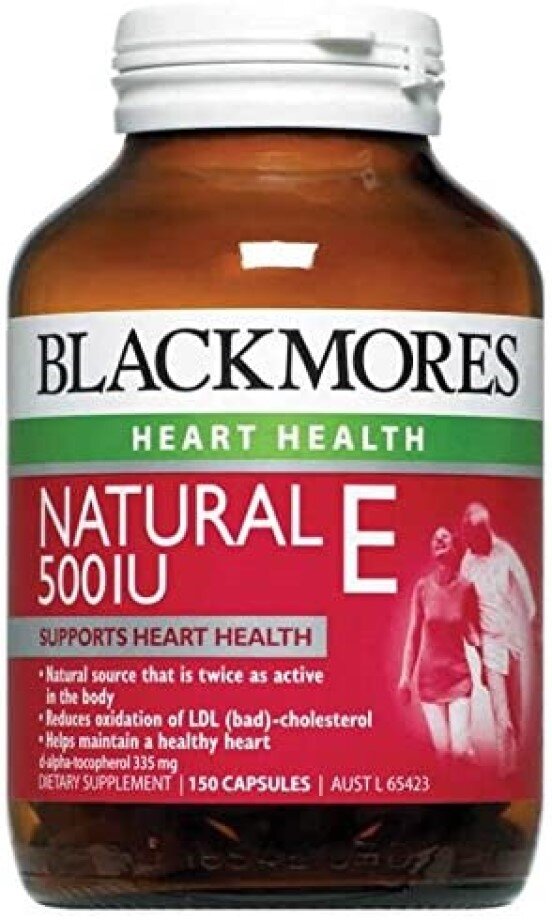 Blackmores Natural VitaminE 500IU 150 Capsules