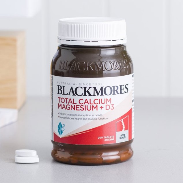 Blackmores Total Calcium & Magnesium + D3   200 Tablets