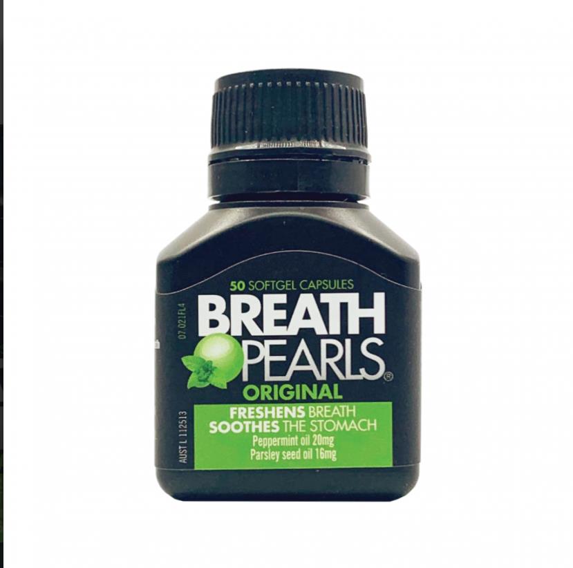 Breath Pearls Original Freshens Breath (50 softgels)