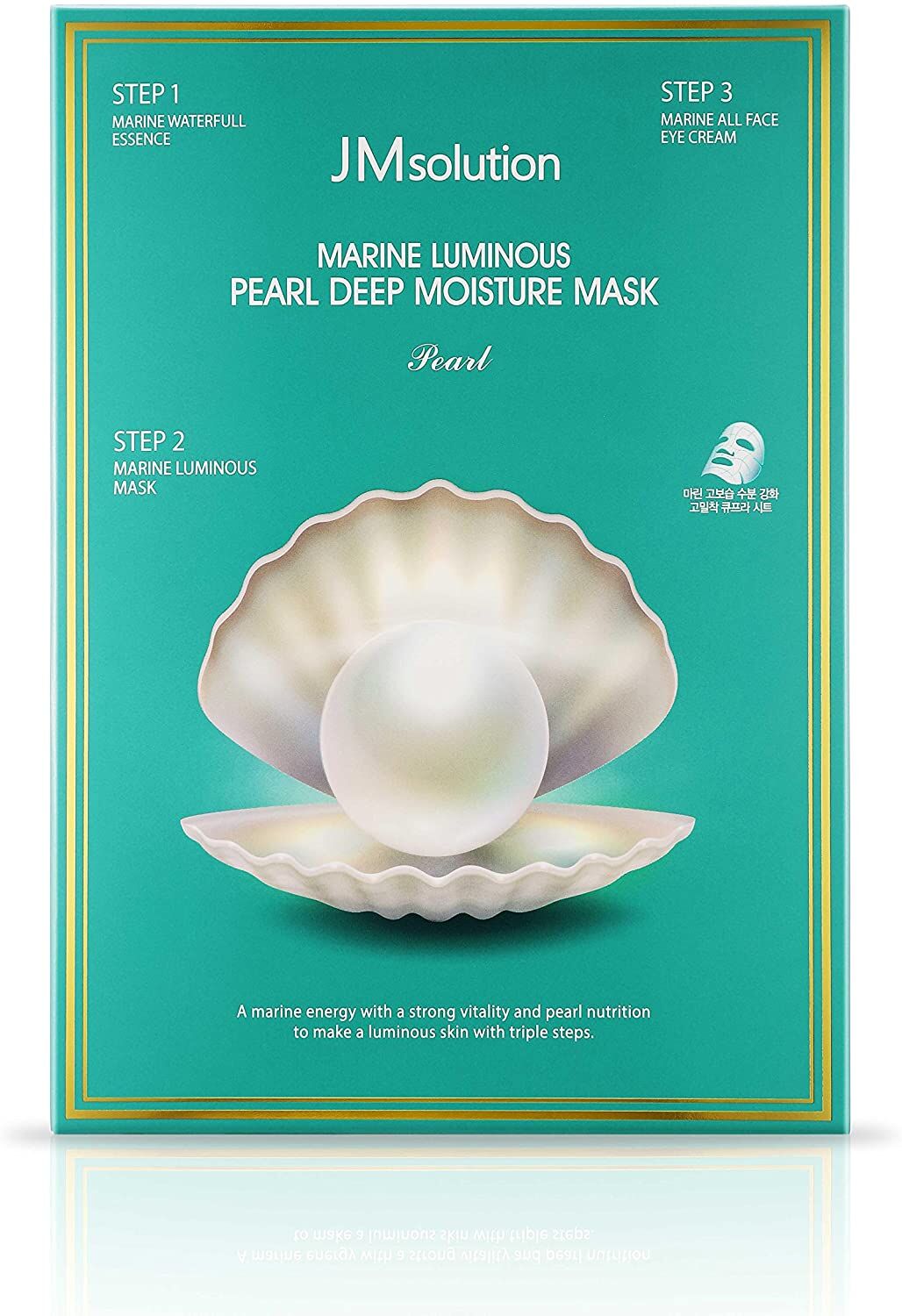 JM solution Marine Luminous Pearl Deep Moisture Mask