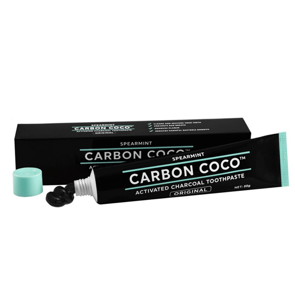 Carbon Cocoactivated charcoal toothpaste spearmint 80g