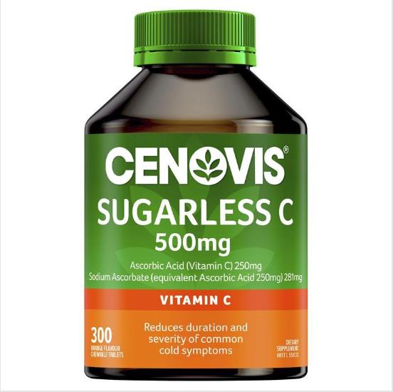 Cenovis Vitamin C 500mg Sugarless 300 Tablets