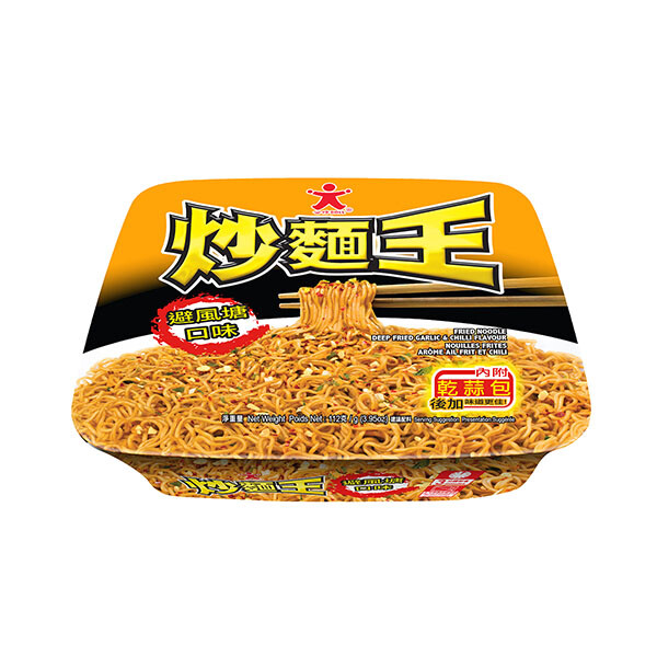 Doll Fried Noodle Deep Fried Garlic and Chilli Flavour (Pack of 12)