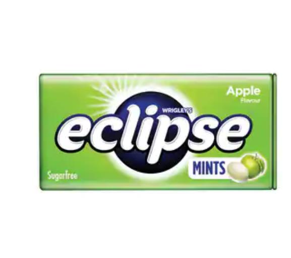 Eclipse Sugar Free Gum Apple Pack of 8