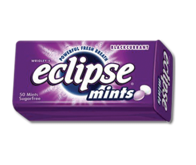 Eclipse Sugar Free Gum Blackcurrent Pack of 16