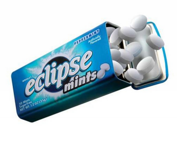 Eclipse Sugar Free Gum Peppermint Pack of 8