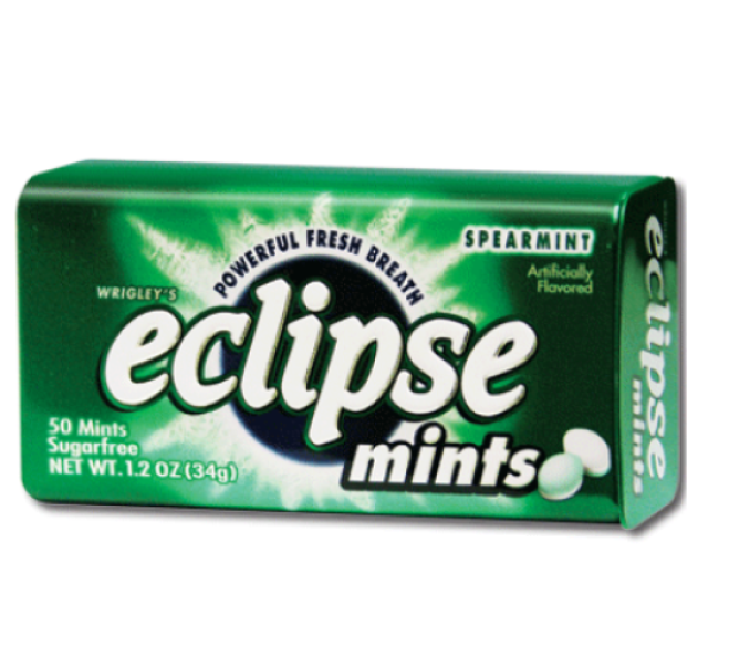 Eclipse Sugar Free Gum Spearmint Pack of 16