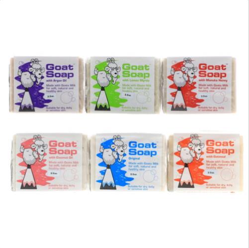 Goat Milk Soap - Set- 6 Pack - 100 Grams