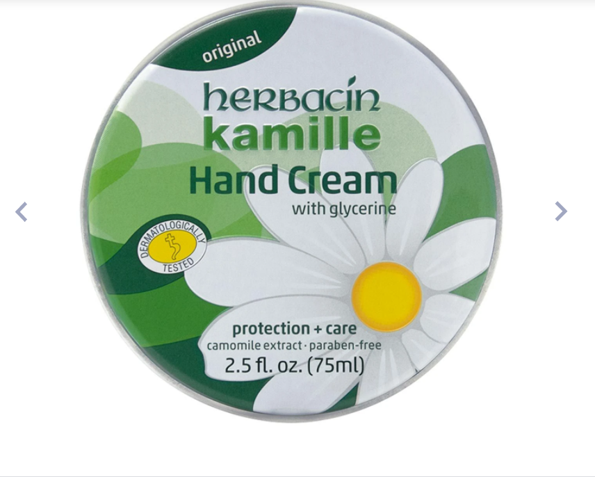 Herbacin Kamille for Women Glycerine Hand Cream 2.5 Ounces  75ML