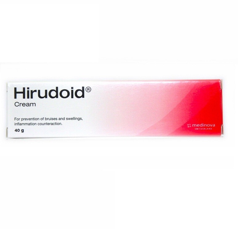 Hirudoid cream 40g (Regular) Medinova Scar (New!!) Pack of 2