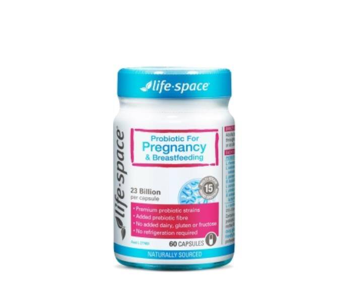Life-Space Probiotic For Pregnancy & Breastfeeding 60 Caps