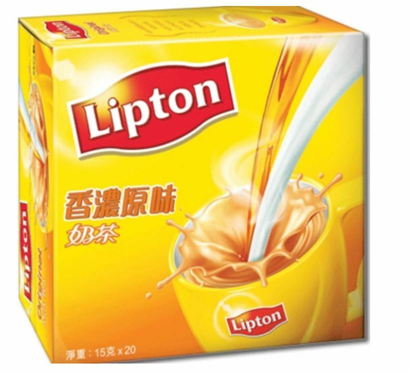 Lipton Hong Kong Style Milk Tea Rich and Smooth 20 X 2  packs