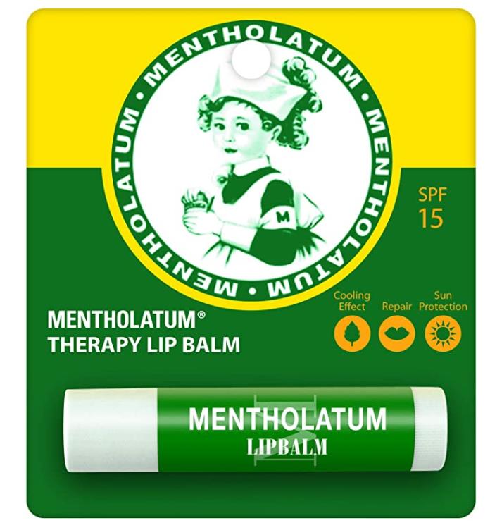 Mentholatum Lip Balm Relief Dry Chapped Lips