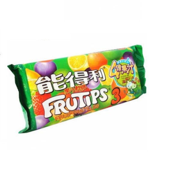 Nestle Frutips Multi-fruit Gummy Candy Pastilles 3x52.5g Pack of 2