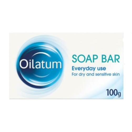 Oilatum Bar Soap for Sensitive Soap Skin 100 G Pack of 3