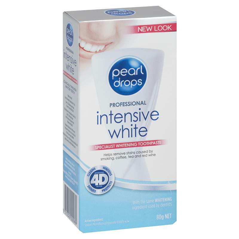 6 Packs Pearl Drops Professional Intensive Whitening 80g specialist whiting toothpaste