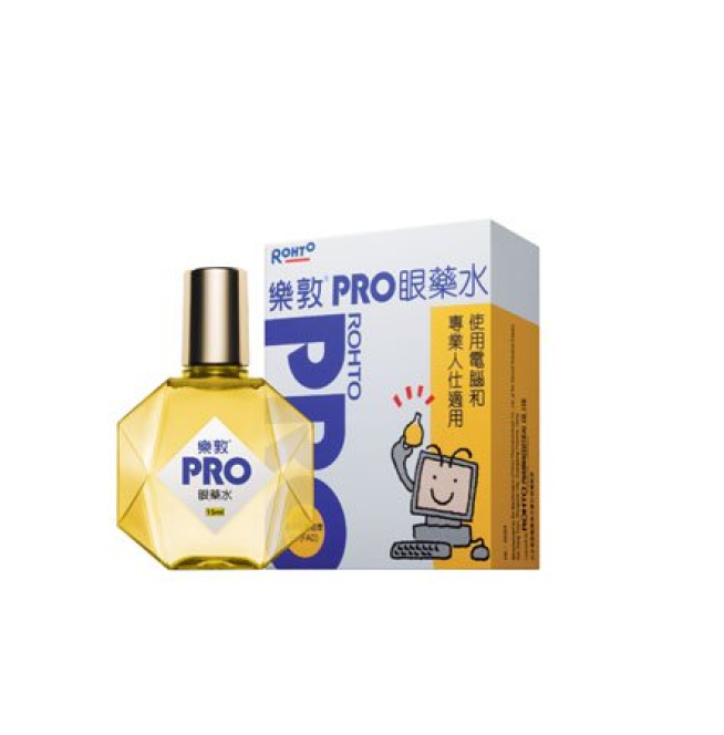 Rohto PRO Eye Drops 15ml for Long Time Company User