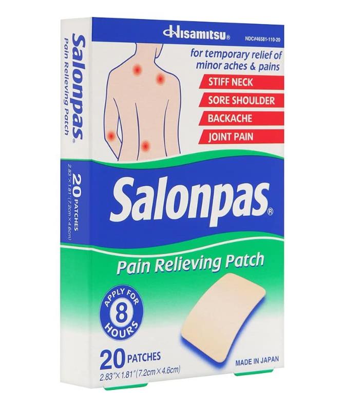 Salonpas Pain Relieving Patch 20 Patches