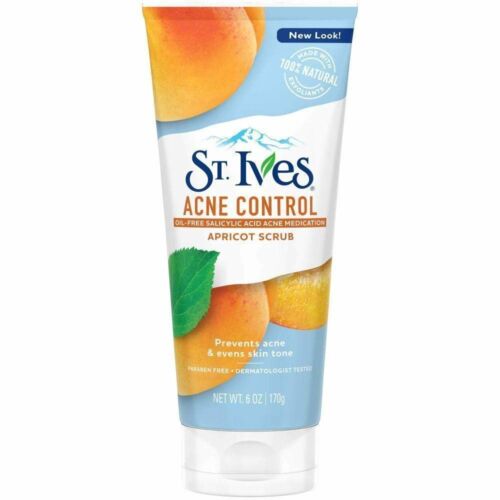 St.Ives Naturally Clear Blemish&Blackhead Control Pore-Shrink Apricot Scrub 170g