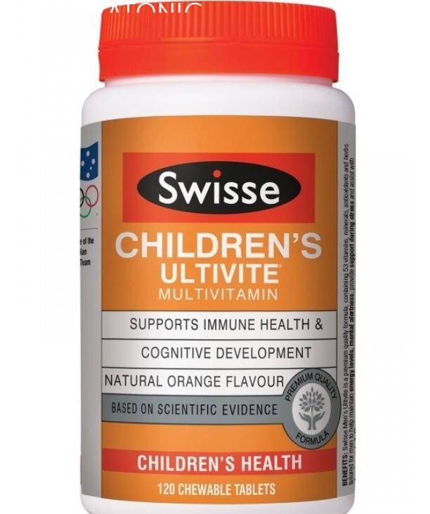 Swisse Children's Ultivite 120 Chewable Tablets