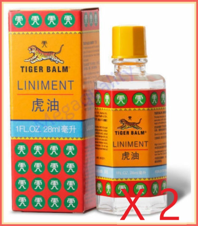 Pack of 2 x Tiger Balm Liniment 28ml
