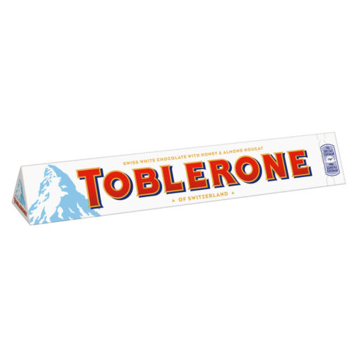Toblerone White Chocolate ( 3.5 oz )100g