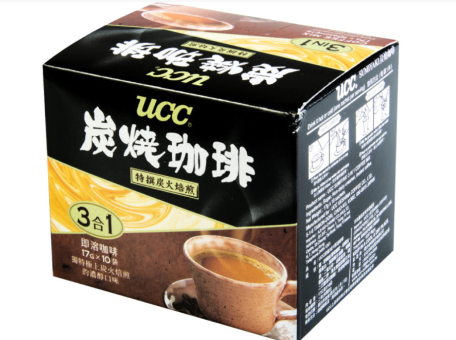 UCC Sumiyaki 3 in 1 Coffee Mix 10 Sachets X 17g