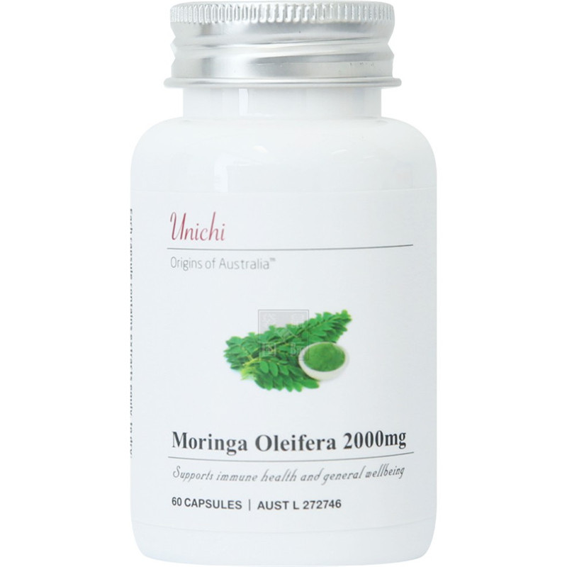 Unichi Moringa Oleifera 2000mg 60 capsules