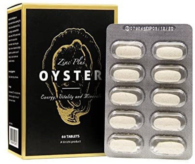 Unichi Zinc Plus Oyster Extract 60 Capsules Imported from Australia