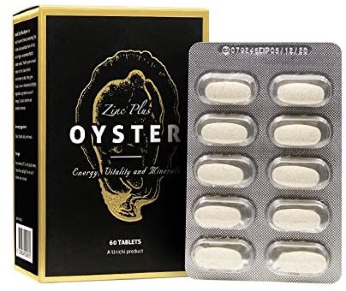 3 x Unichi Zinc Plus Oyster Extract 60 capsules