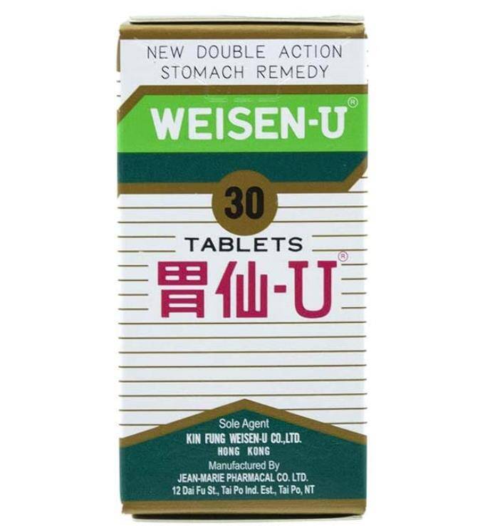 Weisen-U New Double Action Stomach Remedy -30's