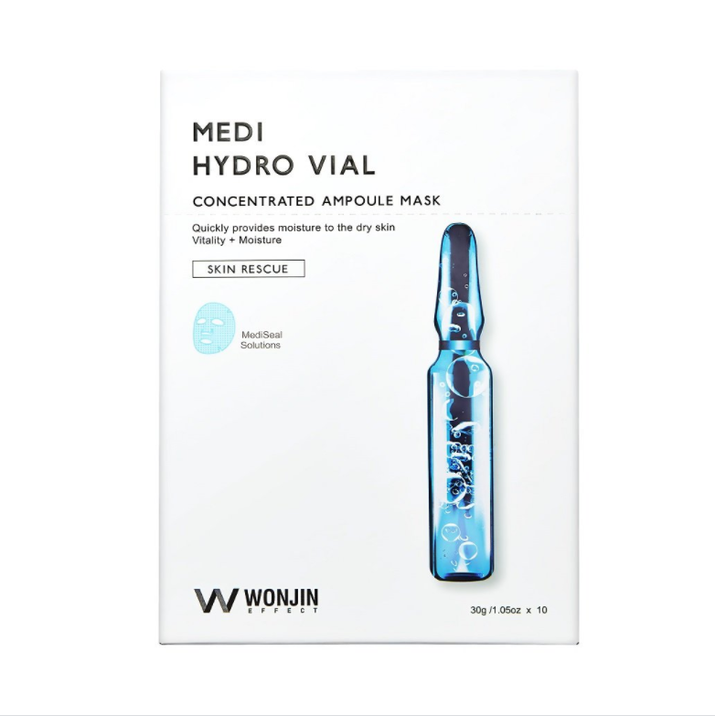 Wonjin Effect Medi Hydro Vial Mask  10 sheets x 1.05 oz