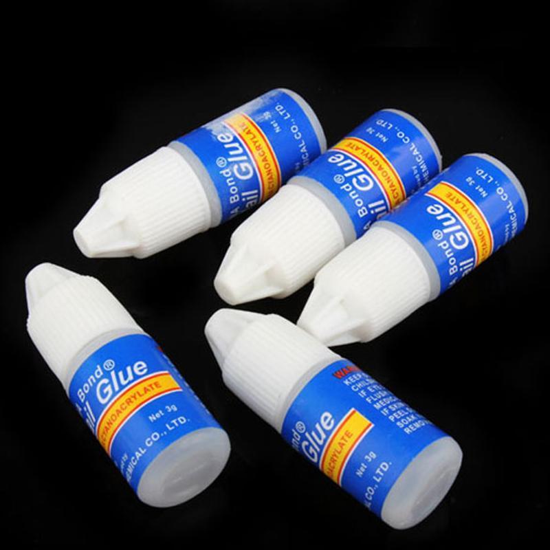 Yesurprise 10 x 3g Professional Strong Glue for False Acrylic Nail ongle Art Tip manicure design
