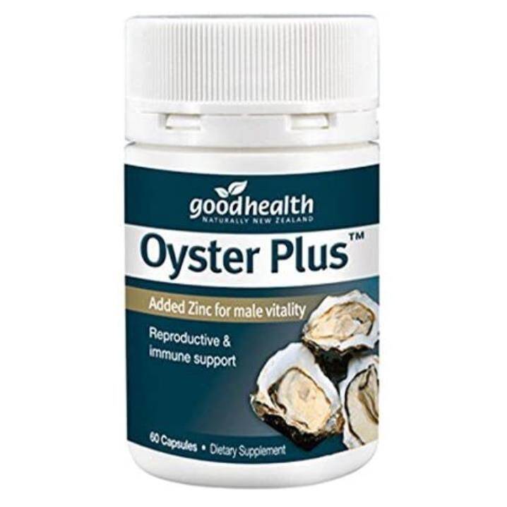 3Bottles Goodhealth Zinc Plus Oyster Extract 60 capsules imported from New Zealand