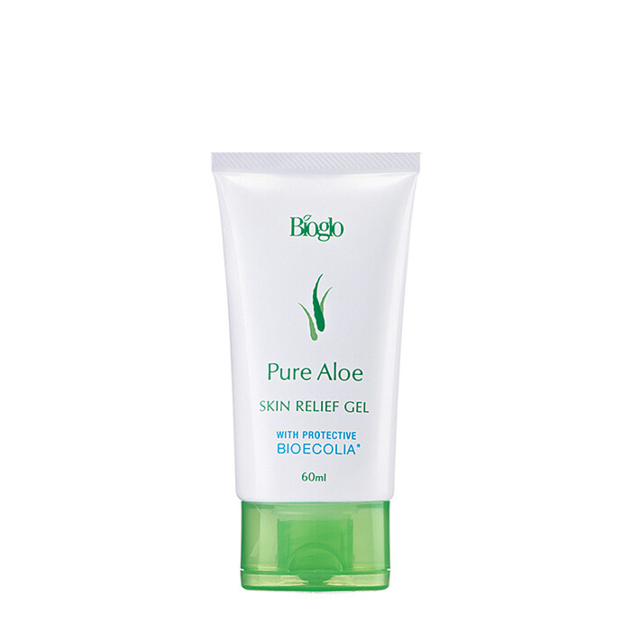 Bioglo Pure Aloe Skin Relief Gel With Protective 60g