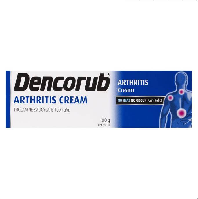 6xDencorub Arthritis Cream 100g product of Australia